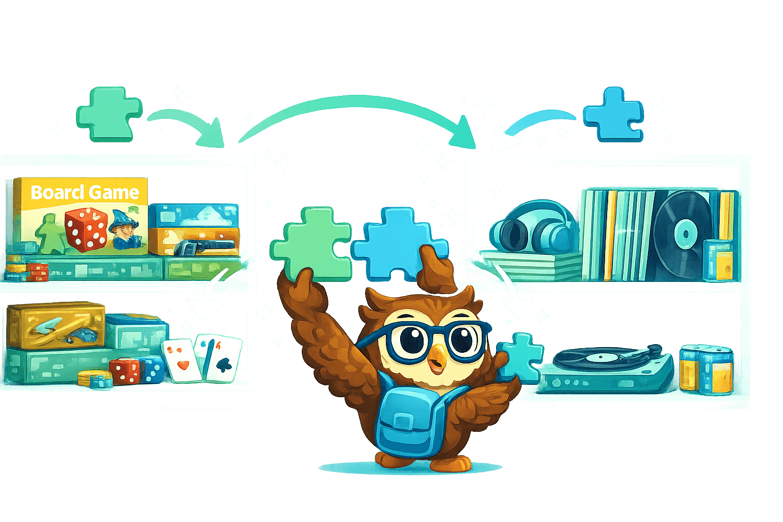 Integración con BGG y Discogs