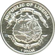 Liberia 1 Dollar (Krugerrand)