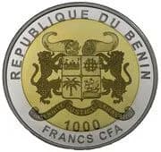 Benin (1975-date) 1000 Francs CFA (Krugerrand)