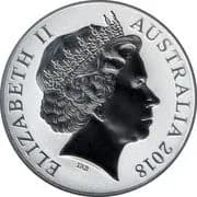 Australia 1 Dollar - Elizabeth II (4th Portrait - Ravi - Red Panda)