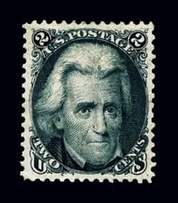 Andrew Jackson 'Black Jack', 1875 reissue