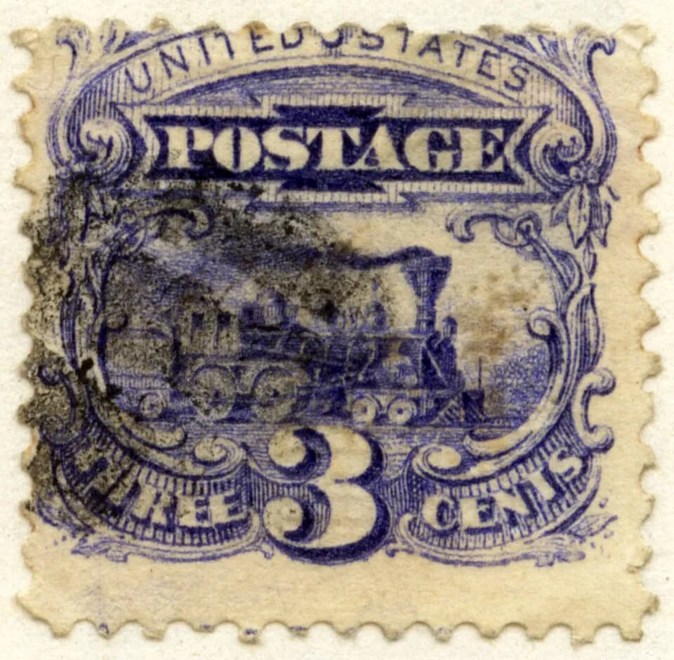 Pictorial Issue 3c Locomotive