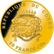 Congo, Republic of the 50 Francs CFA (Krugerrand)